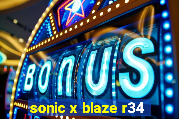 sonic x blaze r34